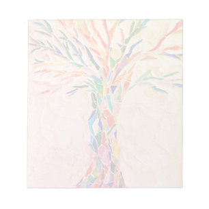Bloc-note Arbre arc-en-ciel 
