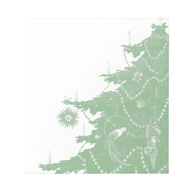 Bloc-note Arbre de Noël (Devant)