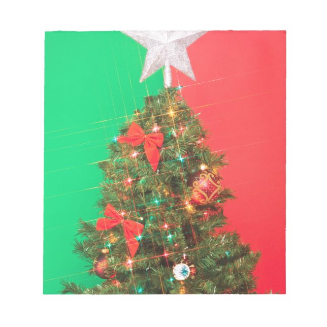 Bloc-note arbre de noël (Devant)