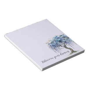 Bloc-note Arbre floral pourpre