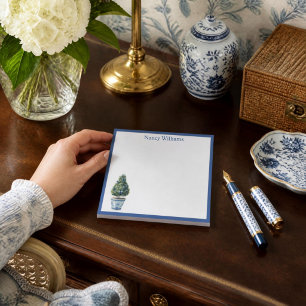 Bloc-note Arbre topiaire en chinoiserie