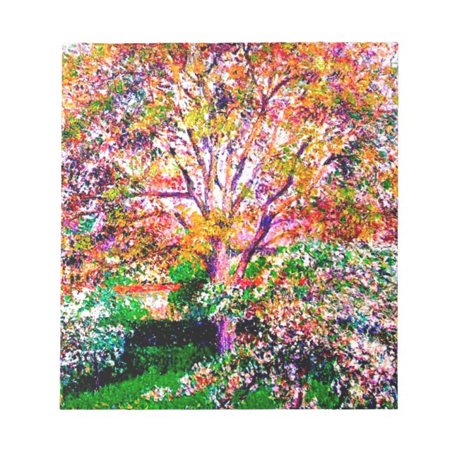 Bloc-note Arbres À Fleur Camille Pissarro (Devant)