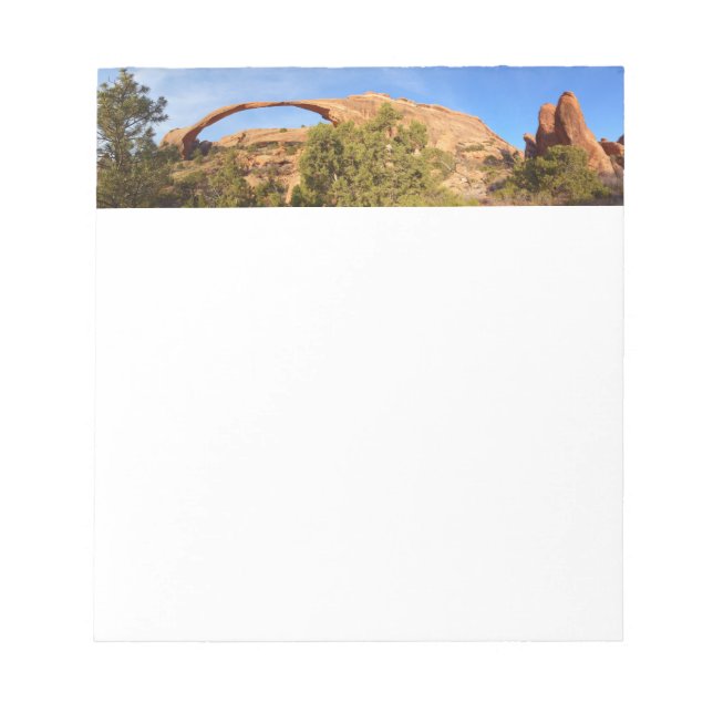 Bloc-note Arc de paysage au parc national des Arches (Devant)