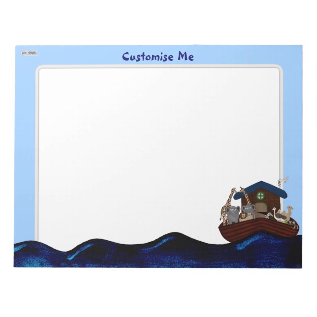 Bloc-note Arche de Noé (Devant)