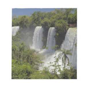 Bloc-note Argentine, les chutes d'Iguacu au soleil.