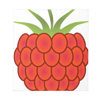 Bloc-note Art de la ligne Raspberry