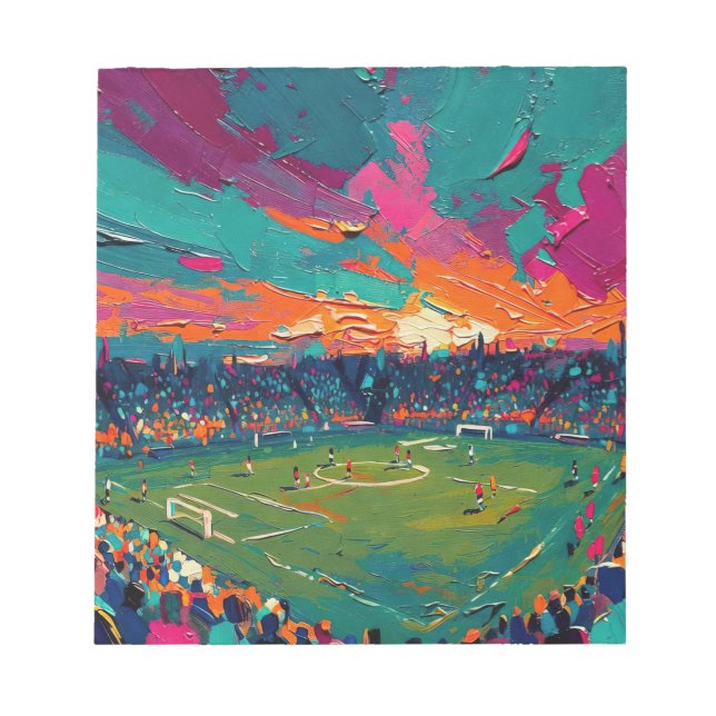 Bloc-note Art du football (#1) (Devant)
