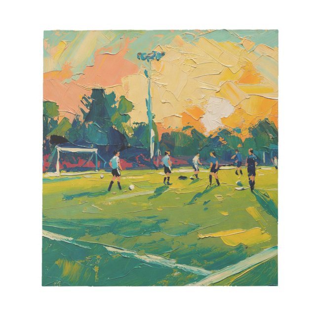 Bloc-note Art du football (#2) (Devant)
