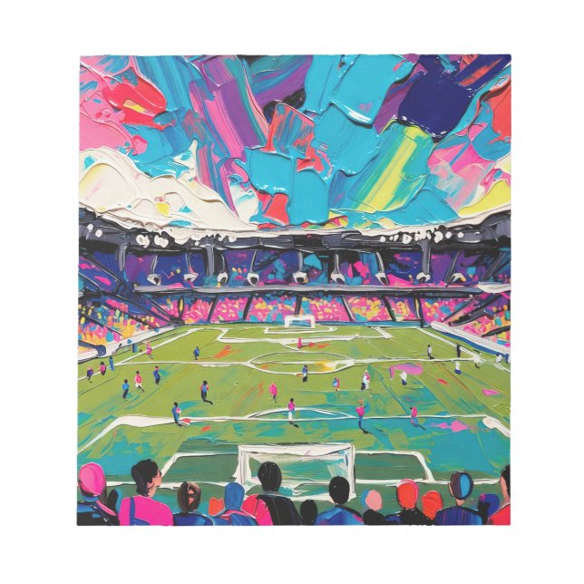Bloc-note Art du football (#3) (Devant)