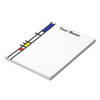 Bloc-note Art Moderne Mondrian