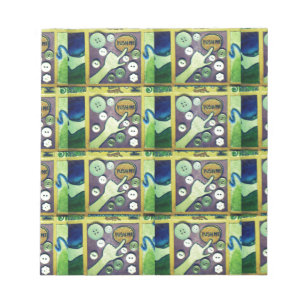 Bloc-note Art Mosaïque Contemporain - Un Joueur