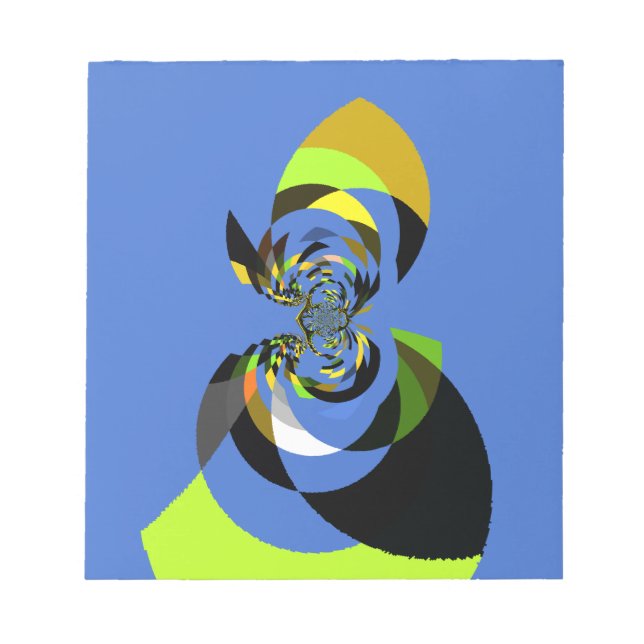 Bloc-note Art Vector Design pour femme africaine Imprimer (Devant)