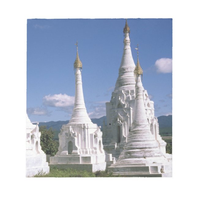 Bloc-note Asie, Myanmar, lac Inle. Pagodes. 2 (Devant)
