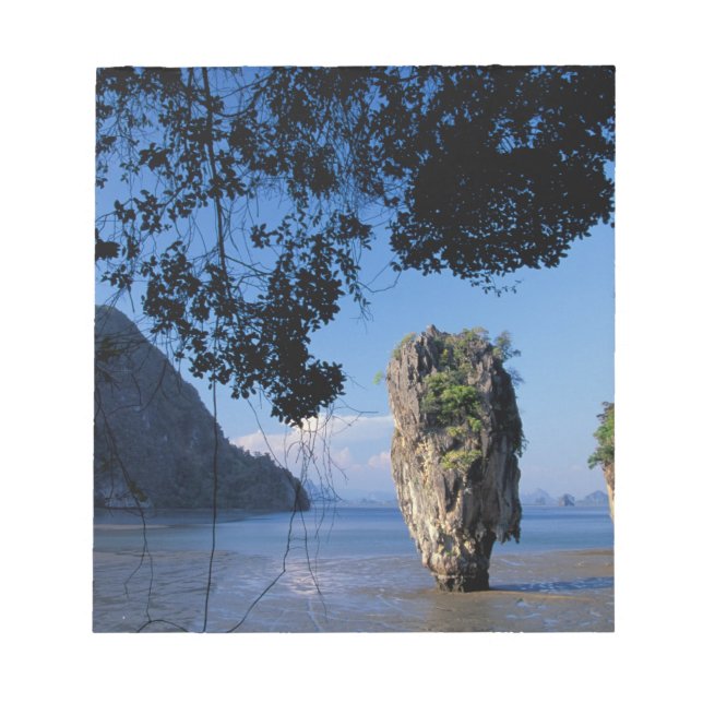 Bloc-note Asie, Thaïlande, Ao Phangnga NP, littoral, Karst (Devant)