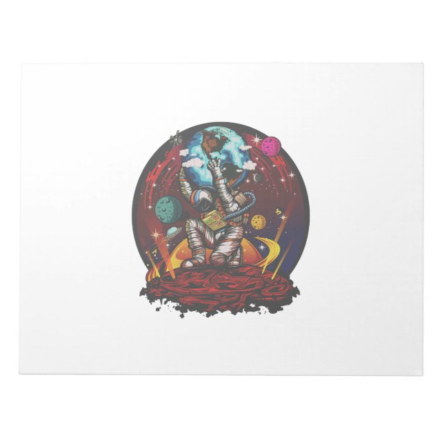 Bloc-note Atlas Space Man (Devant)