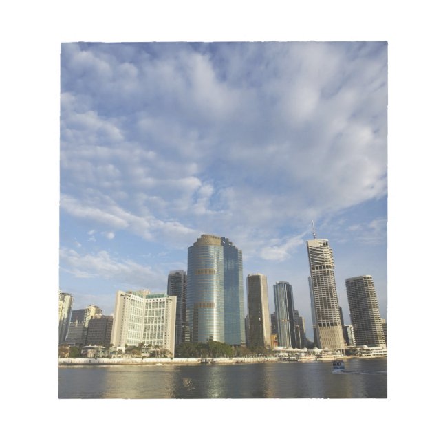 Bloc-note Australie, Queensland, Brisbane, Gratte-ciel et (Devant)