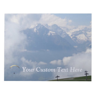 Bloc-note Austrian Alps custom notepad