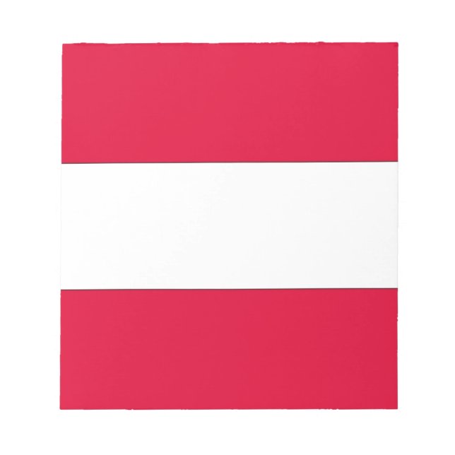 Bloc-note Austrian Flag (Devant)