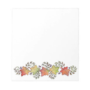 Bloc-note Automne - bloc - notes