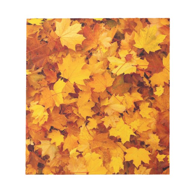 Bloc-note Autumn Leaves (Devant)