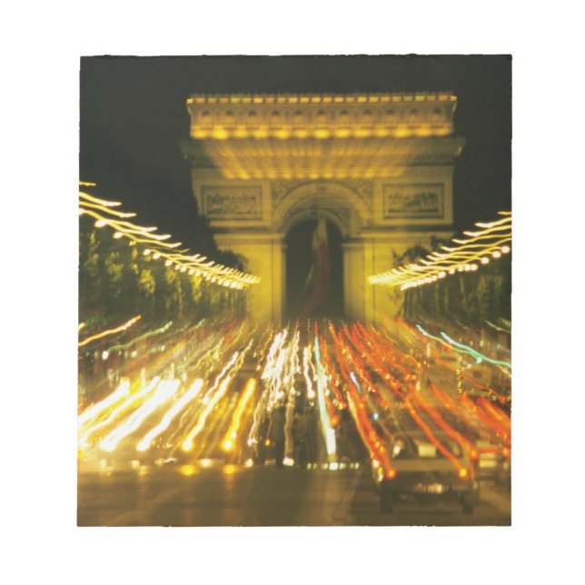 Bloc-note Avenue des Champs-Elysees, Arc de Triomphe, (Devant)