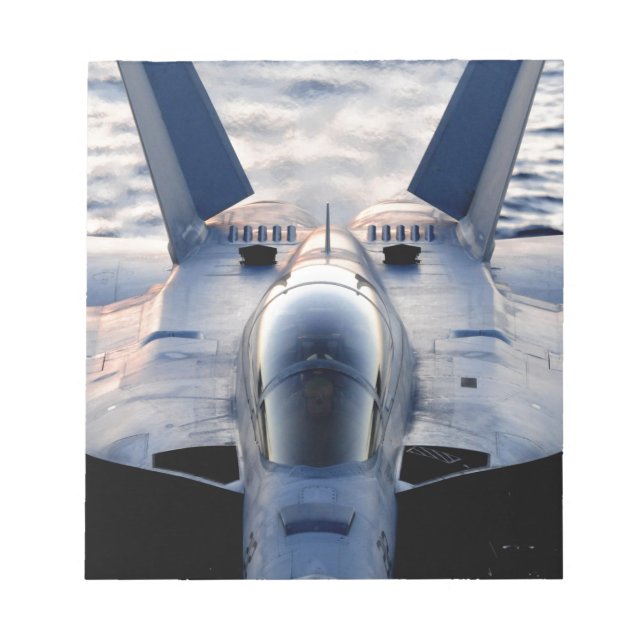 Bloc-note Avion militaire (Devant)
