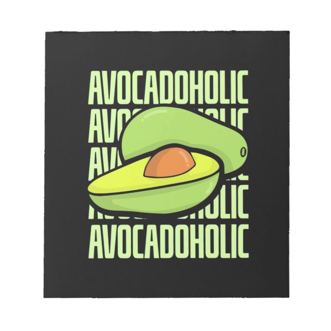 Bloc-note Avocado Fruit Food (Devant)