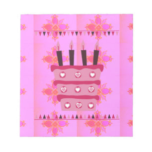 Bloc-note Ayez un merveilleux anniversaire heureux