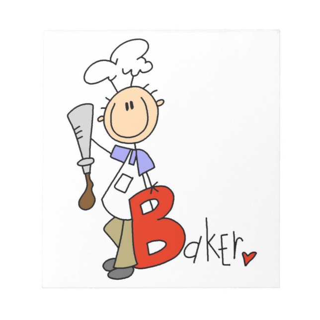 Bloc-note B est pour Boulanger (Devant)