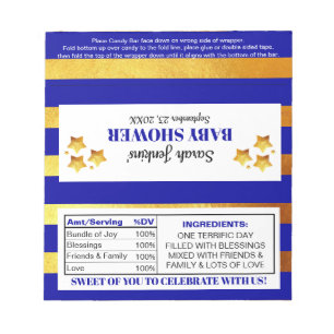 Bloc-note Baby shower Twinkle Little Star Wrappers