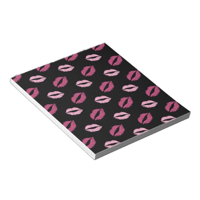 Bloc-note Baisers roses (Incliné)