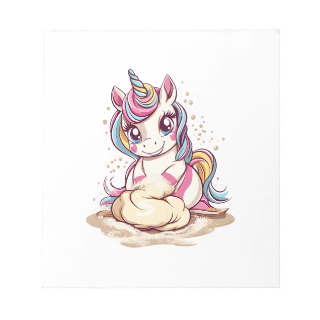 Bloc-note Baker Dough Unicorn (1) (Devant)