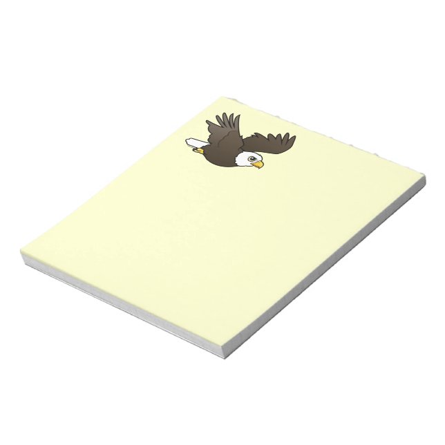 Bloc-note Bald Eagle en vol (Tourné)