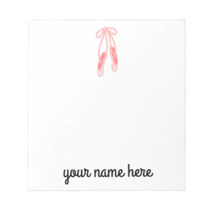 Bloc-note Ballerina Notepad for Girls