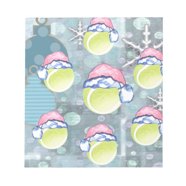 BLOC-NOTE BALLES DE TENNIS (Devant)
