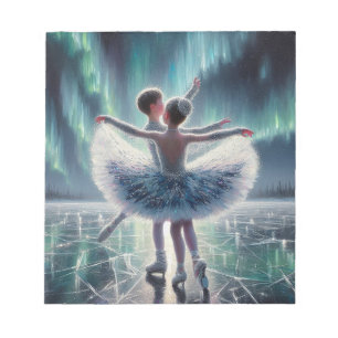 Bloc-note Ballet sur glace