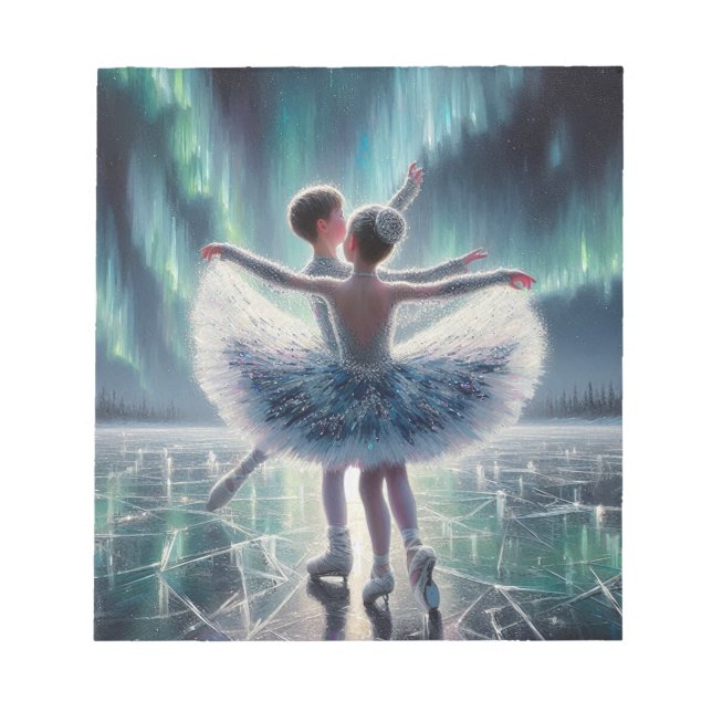 Bloc-note Ballet sur glace (Devant)