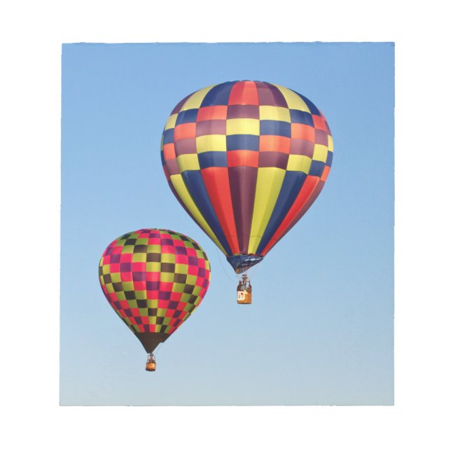 Bloc-note Ballons à air chaud (Devant)