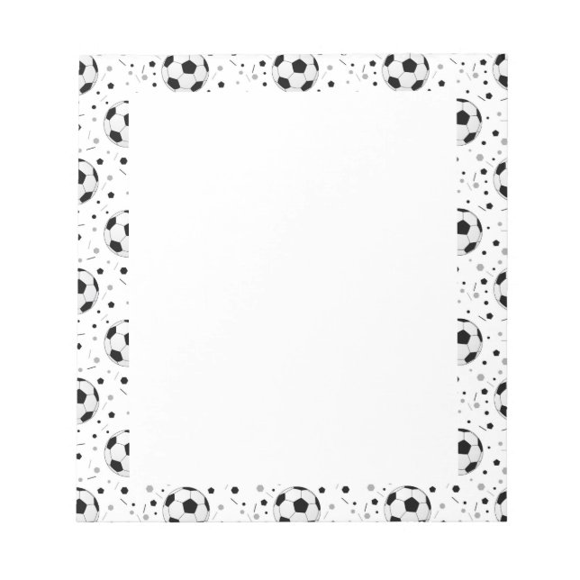 Bloc-note Ballons de foot (Devant)