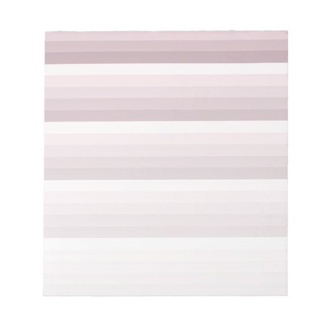 Bloc-note Bandes d'ombre à quartz rose (Devant)