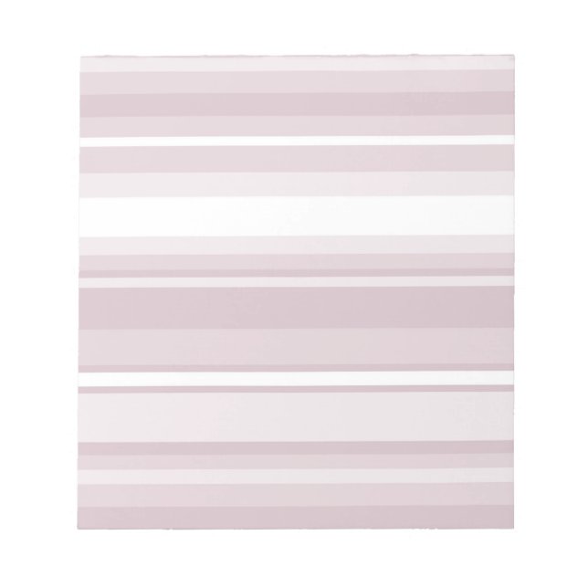 Bloc-note Bandes roses à quartz rose (Devant)