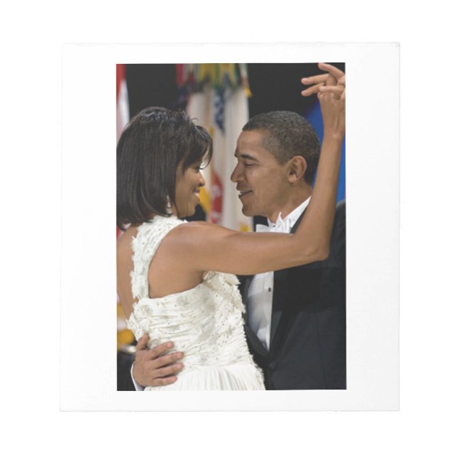 Bloc-note Barack et Michelle Obama (Devant)