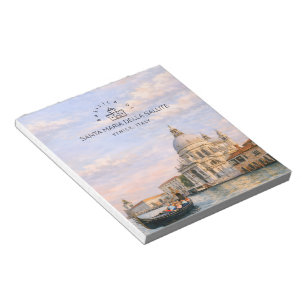 Bloc-note Basilique de Venise Salute Aquarelle Dômes Iconiqu