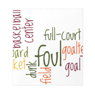 Bloc-note Basketball Game Beautiful texte extraordinaire cit