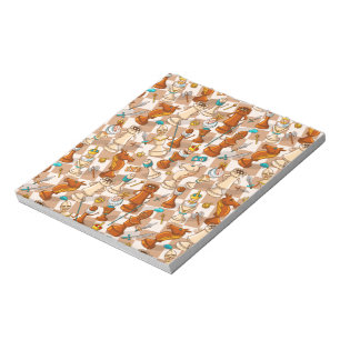 Bloc-note bataille d'échecs