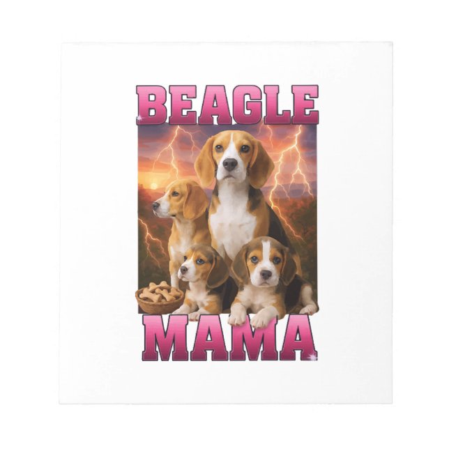 Bloc-note Beagle  (Devant)