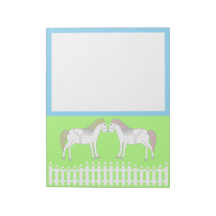 Bloc-note Beau Chevaux Mariages blancs