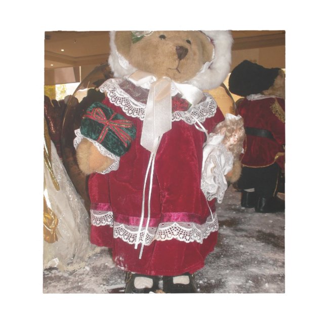 Bloc-note Beau Noël avec amour Avoir une belle journée et (Devant)