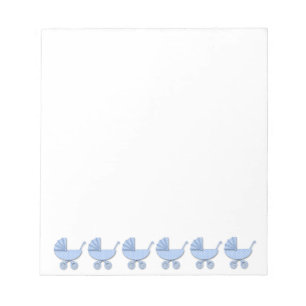 Bloc-note bébé garçon pois bots