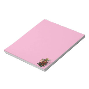 Bloc-note Bee Happy Abee colorée et Fleurs